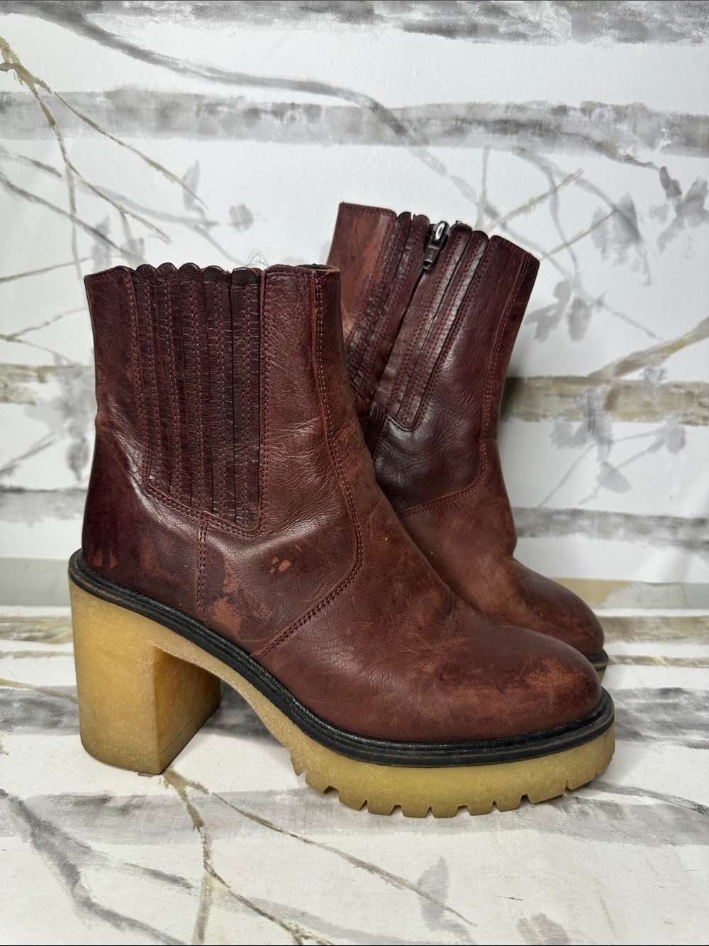 Free People James Lug Chelsea Boot